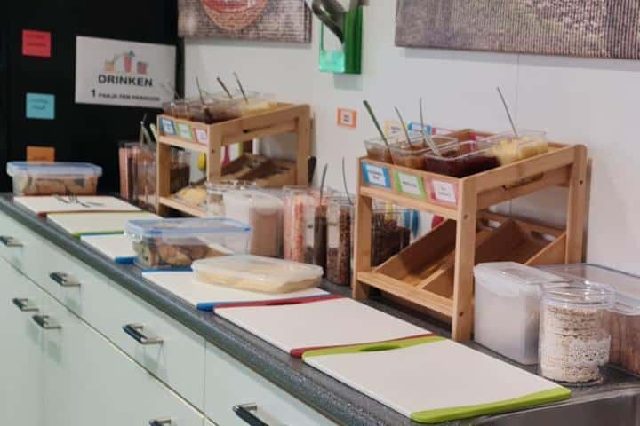 De schoolkeuken
